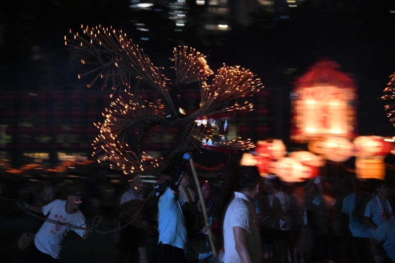 大坑舞火龙 大坑舞火龙