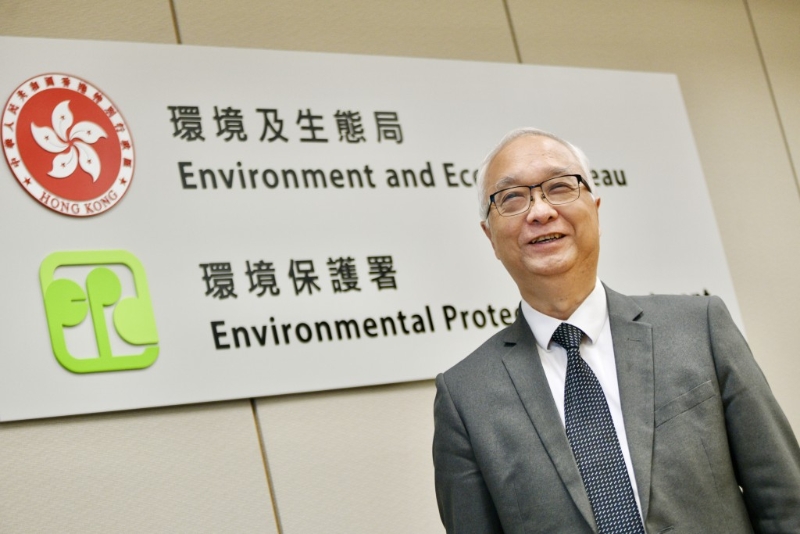 环境及生态局局长谢展寰。 资料图片 环境及生态局局长谢展寰。 资料图片
