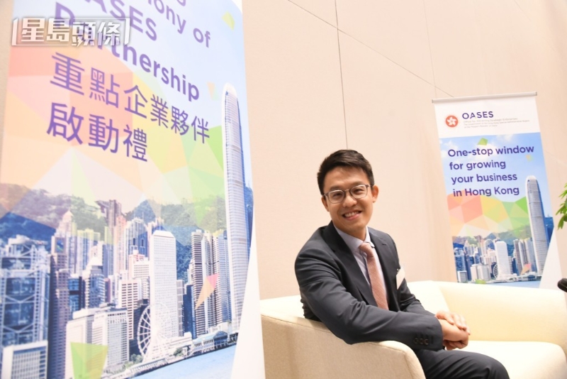 圣诺医药首席财务官叶永基。 何健勇摄 圣诺医药首席财务官叶永基。 何健勇摄