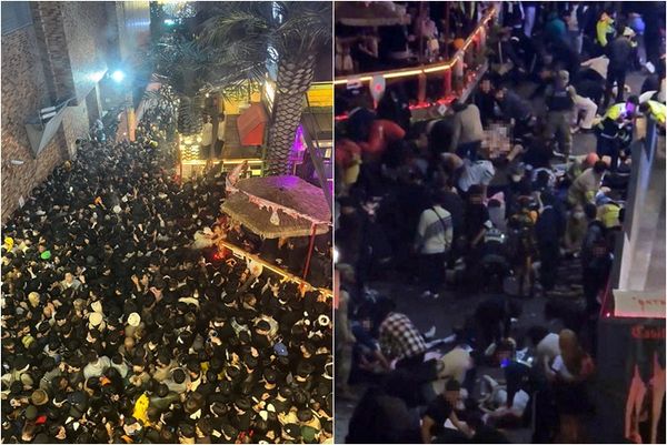 首尔梨泰院去年10月发生严重人踩人事件。 路透社 首尔梨泰院去年10月发生严重人踩人事件。 路透社