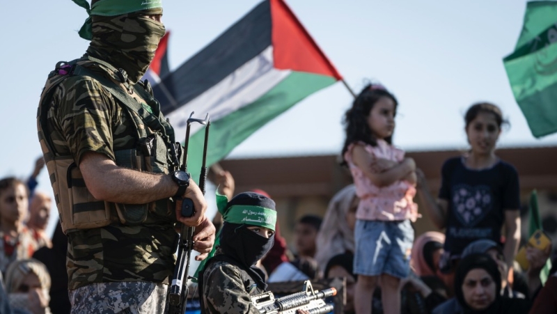 哈马斯实际统治加沙地带。 美联社 哈马斯实际统治加沙地带。 美联社