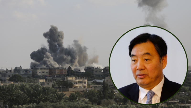 中国中东问题特使翟隽谈以巴冲突,谴责伤害平民行为。 中国中东问题特使翟隽谈以巴冲突,谴责伤害平民行为。