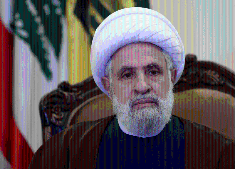 真主党(Hezbollah)二号人物卡西姆(Naim Qassem)。 真主党(Hezbollah)二号人物卡西姆(Naim Qassem)。