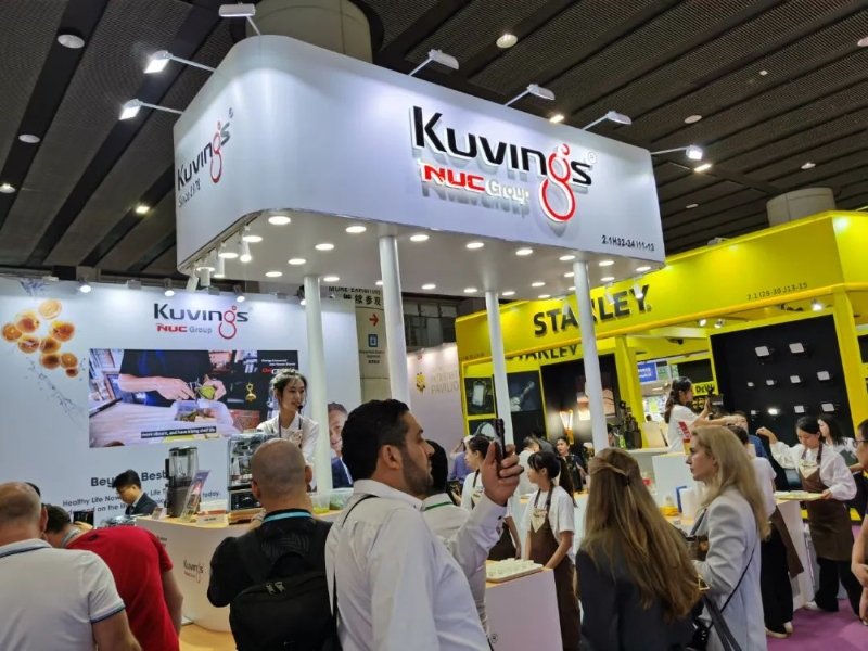 NUC集团展位上人气也很高。 NUC集团展位上人气也很高。