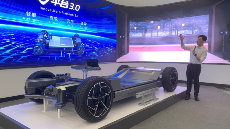 e-平台3.0模组化架构。 e-平台3.0模组化架构。