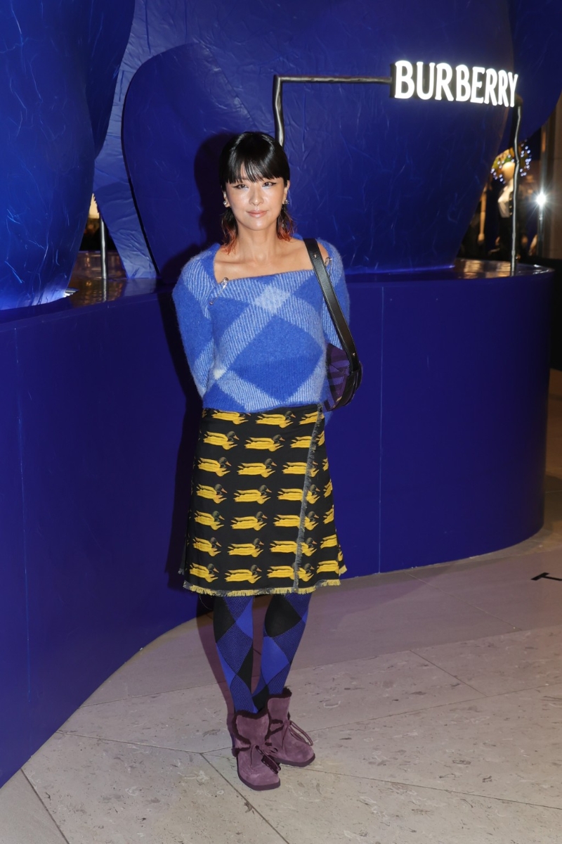 徐濠萦日前出席于中环举行的品牌活动。 徐濠萦日前出席于中环举行的品牌活动。