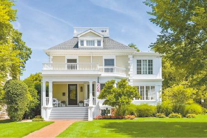 名列榜首的肯尼沃斯的一所独立的房屋