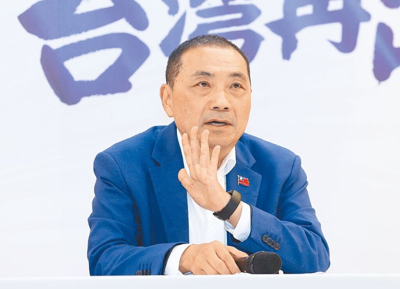 国民党2024参选人侯友宜。 国民党2024参选人侯友宜。