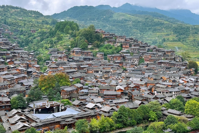 楼主走访世界最大“西江千户苗寨”。