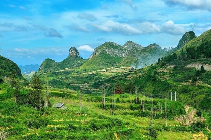 贵州是个多山之地。