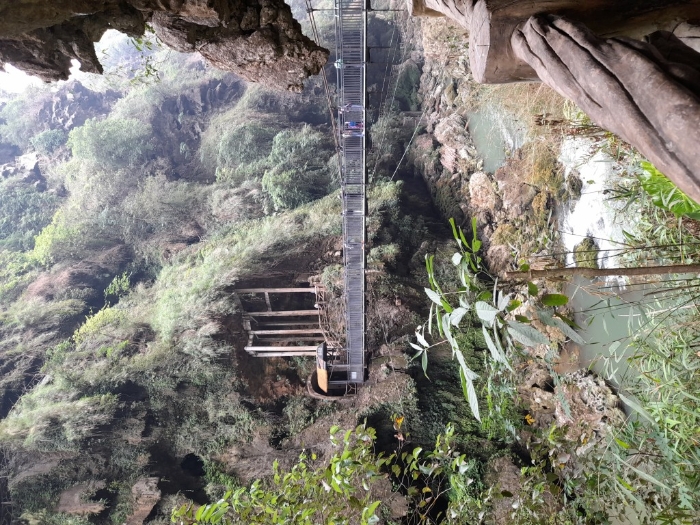 马岭河峡谷有“地球上一道美丽伤疤”之称。