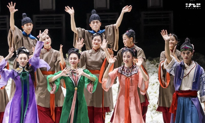 舞剧《红楼梦》演出现场 珠海华发中演大剧院供图