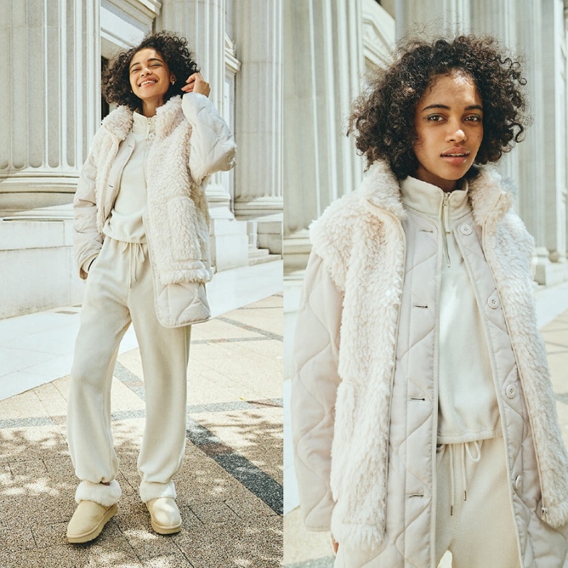 男女装人气秋冬服饰,Curly fleece zip vest $249 》 $99 男女装人气秋冬服饰,Curly fleece zip vest $249 》 $99