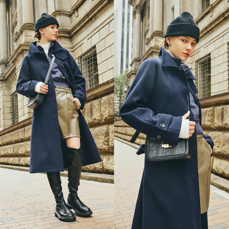男女装人气秋冬服饰,COZY MELTON Balmacaan coat $499 男女装人气秋冬服饰,COZY MELTON Balmacaan coat $499