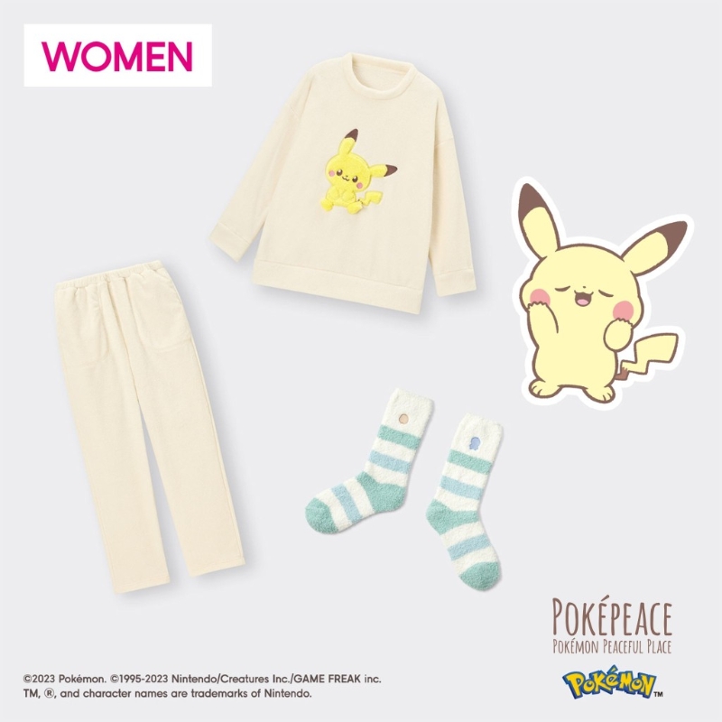 POKÉMON女装及童装系列,不同款式选择。 POKÉMON女装及童装系列,不同款式选择。