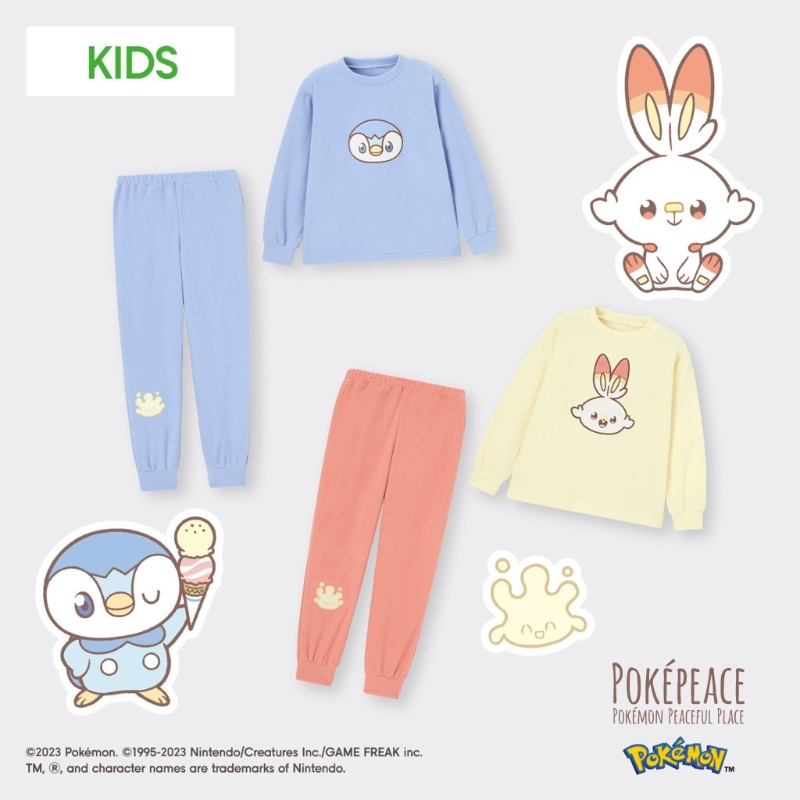 POKÉMON女装及童装系列,不同款式选择 POKÉMON女装及童装系列,不同款式选择