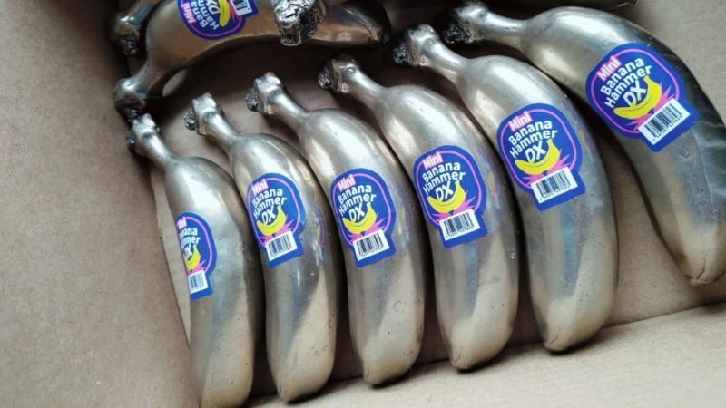 日本公司推奇趣钢铁香蕉，有一个估你唔用的用途......