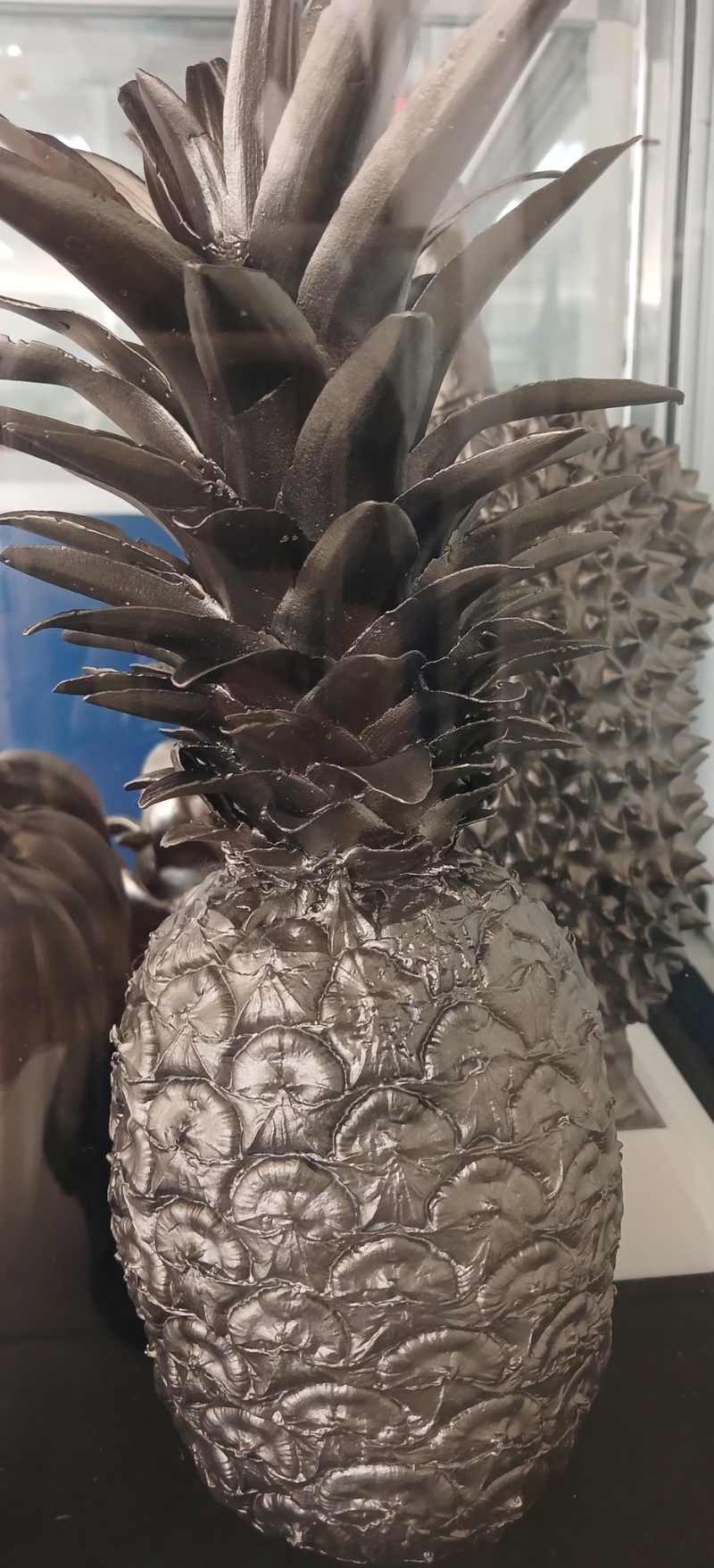 铁铸菠萝造工精美。 （Ｘ＠IRON FACTORY IKEDA）