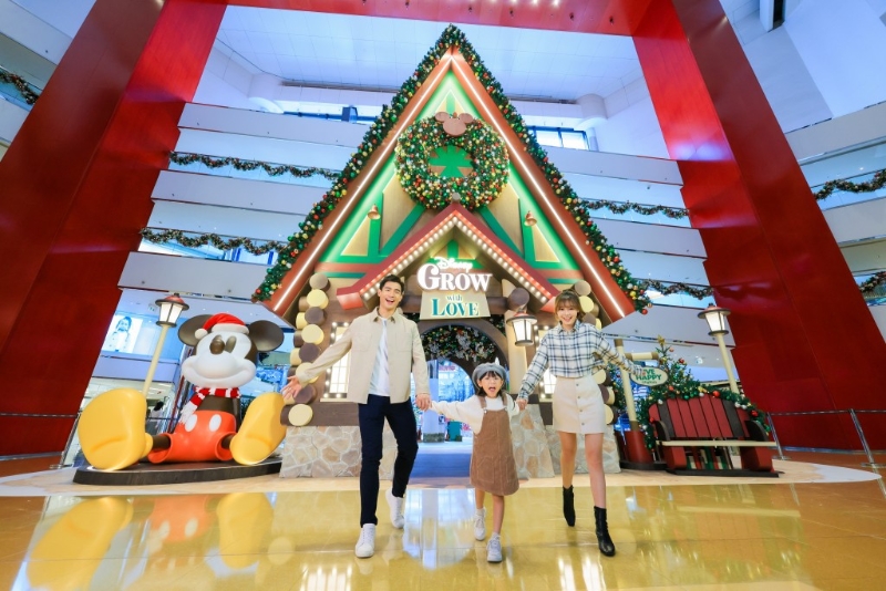 圣诞好去处必到打卡位1:Mickey圣诞小屋(图片来源:太古城中心) 圣诞好去处必到打卡位1:Mickey圣诞小屋(图片来源:太古城中心)