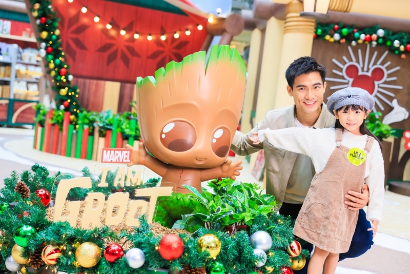 圣诞好去处必到打卡位5:“Groot爱心温室”(图片来源:太古城中心) 圣诞好去处必到打卡位5:“Groot爱心温室”(图片来源:太古城中心)