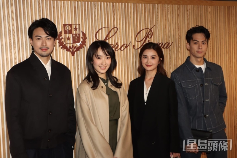 同场还有林恺铃（Ashley）、朱鉴然及胡卓希（最左）。