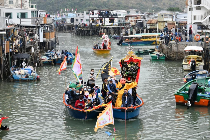 大澳是热门旅游景点。 大澳是热门旅游景点。