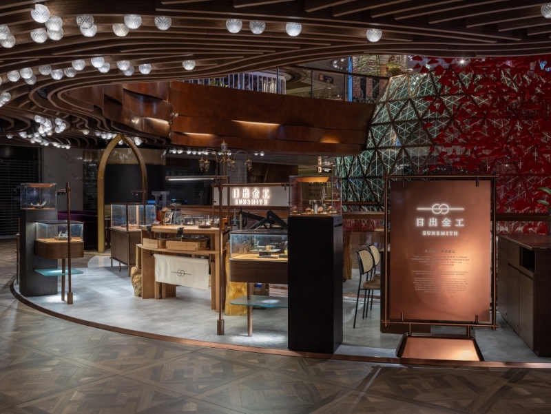 现设于K11 Musea的“日出金工”期间限定店，将营业至2024年3月9 日。