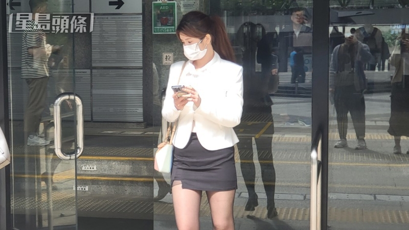 女被告廖静雯承认倚赖他人卖淫为生罪。