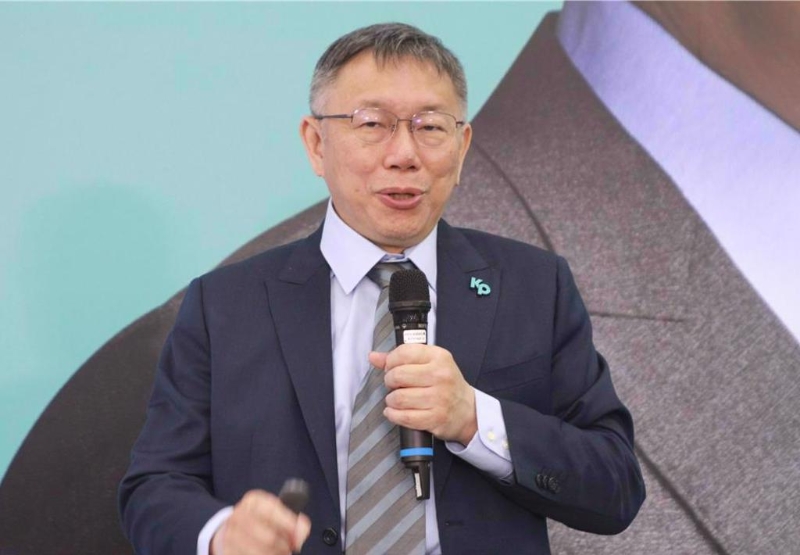 民众党2024参选人柯文哲。