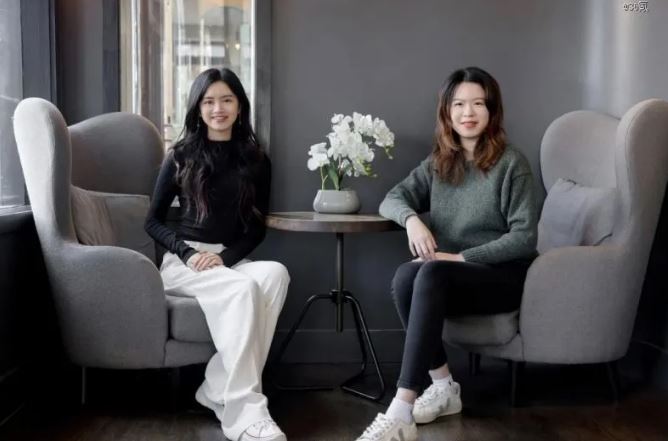 郭文景和她的拍挡Chenlin Meng是斯坦福的博士生。 郭文景和她的拍挡Chenlin Meng是斯坦福的博士生。