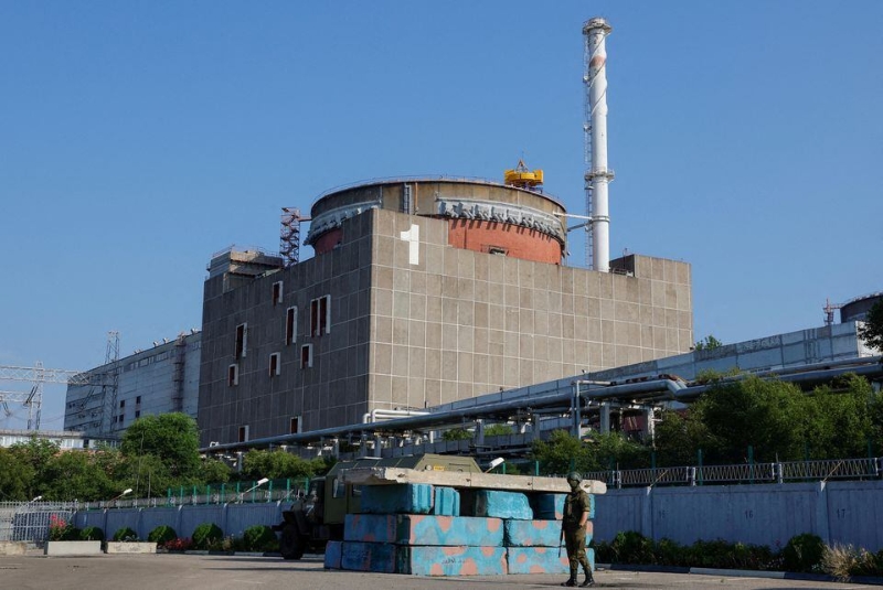 扎波罗热核电厂。 路透社