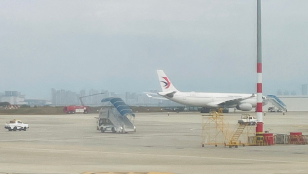 东航上海虹桥至香港一航班出现故障，备降厦门。