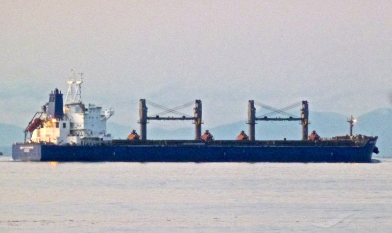 遇袭的Unity Explorer商船悬挂巴哈马国旗。 网上图片