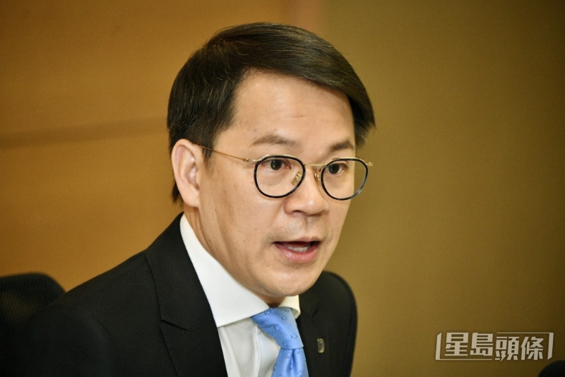 行政会议成员陈克勤。 行政会议成员陈克勤。