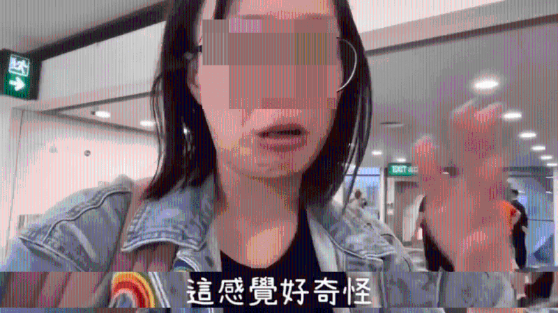 她哭着说自己的感受。