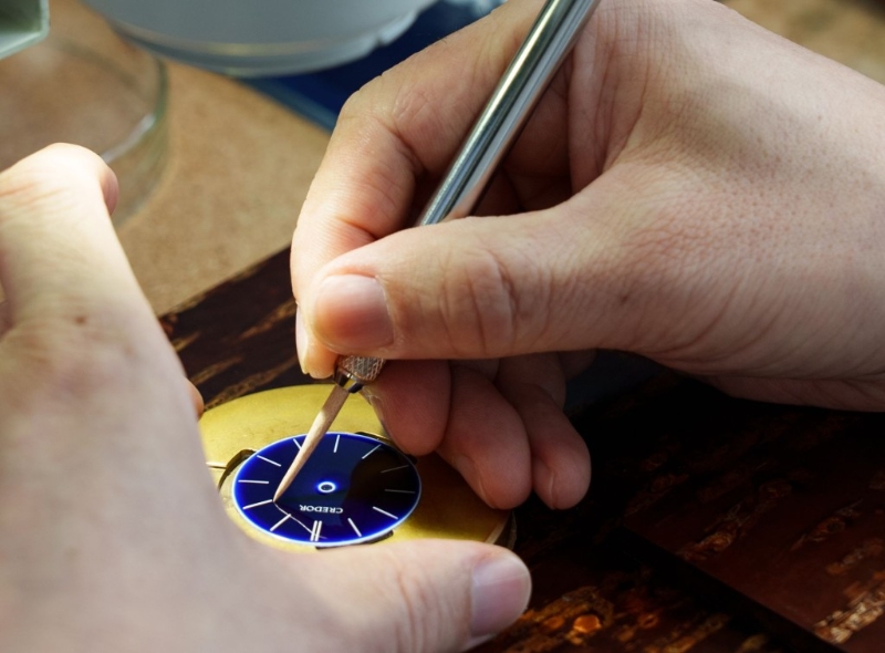 另一高级品牌Credor的腕表也是在此处制作。