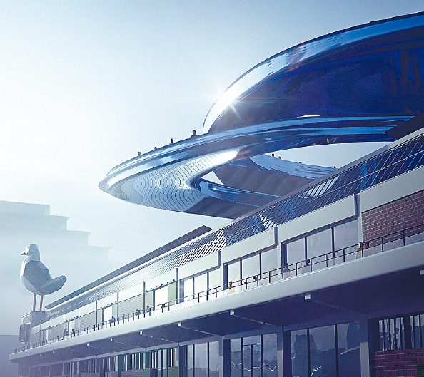 FENIX博物馆的设计草稿(上),MAD建筑事务所以之作为参考并改造,为鹿特丹带来新地标。 FENIX博物馆的设计草稿(上),MAD建筑事务所以之作为参考并改造,为鹿特丹带来新地标。