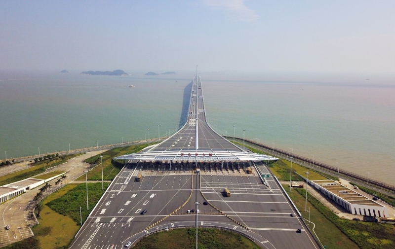 港珠澳大桥2018年10月23日正式开通。 港珠澳大桥2018年10月23日正式开通。