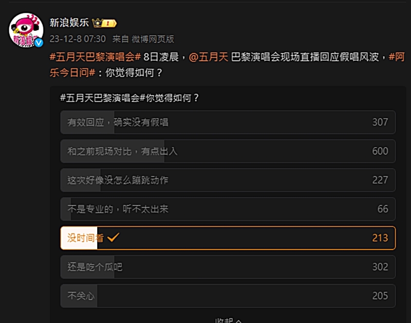 新浪娱乐举办票选。