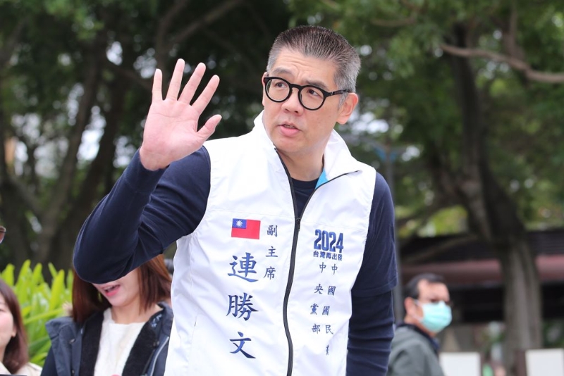 国民党副主席连胜文。（中时资料照片）