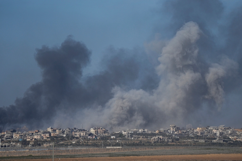 以色列将采取任何措施摧毁哈马斯。美联社