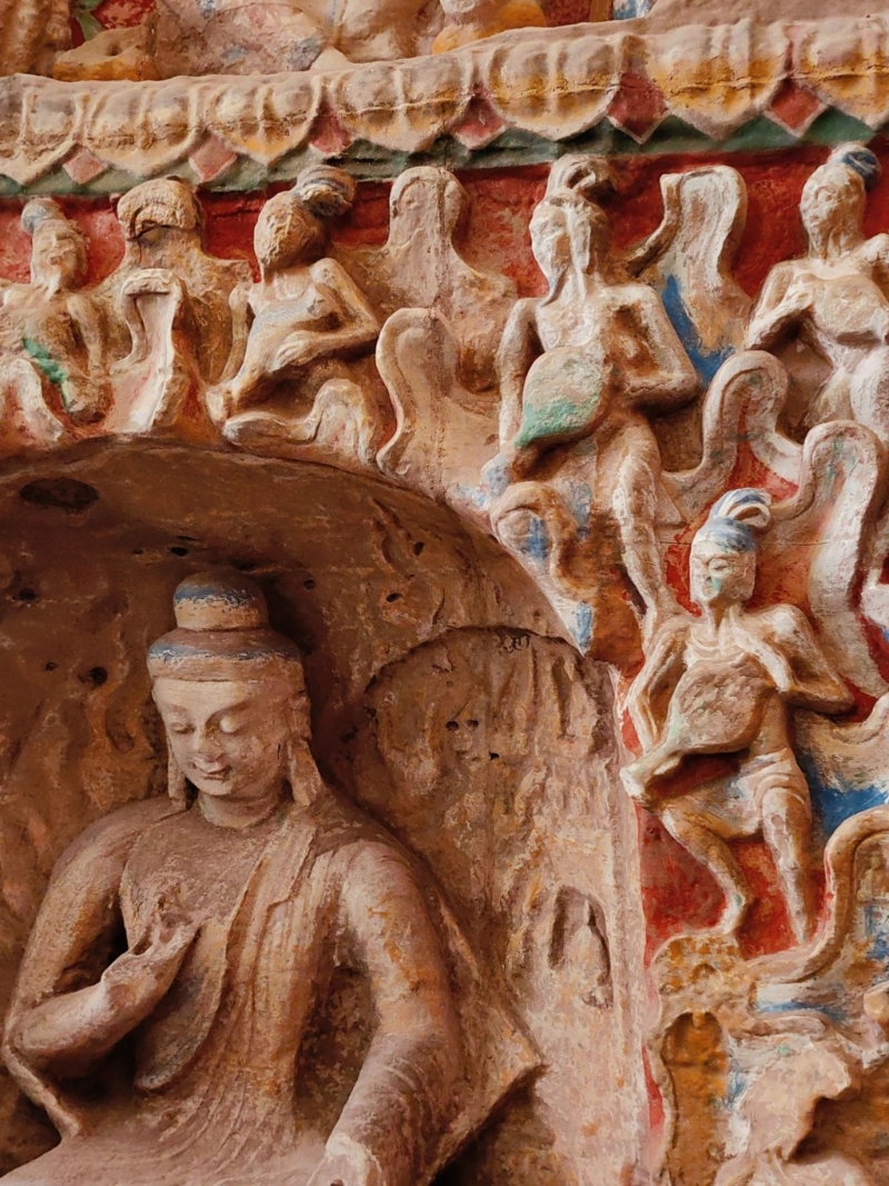 被列为“世界文化遗产”的云冈石窟位(图片来源:小红书) 被列为“世界文化遗产”的云冈石窟位(图片来源:小红书)