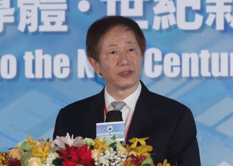 台积电董事长刘德音。 台积电董事长刘德音。