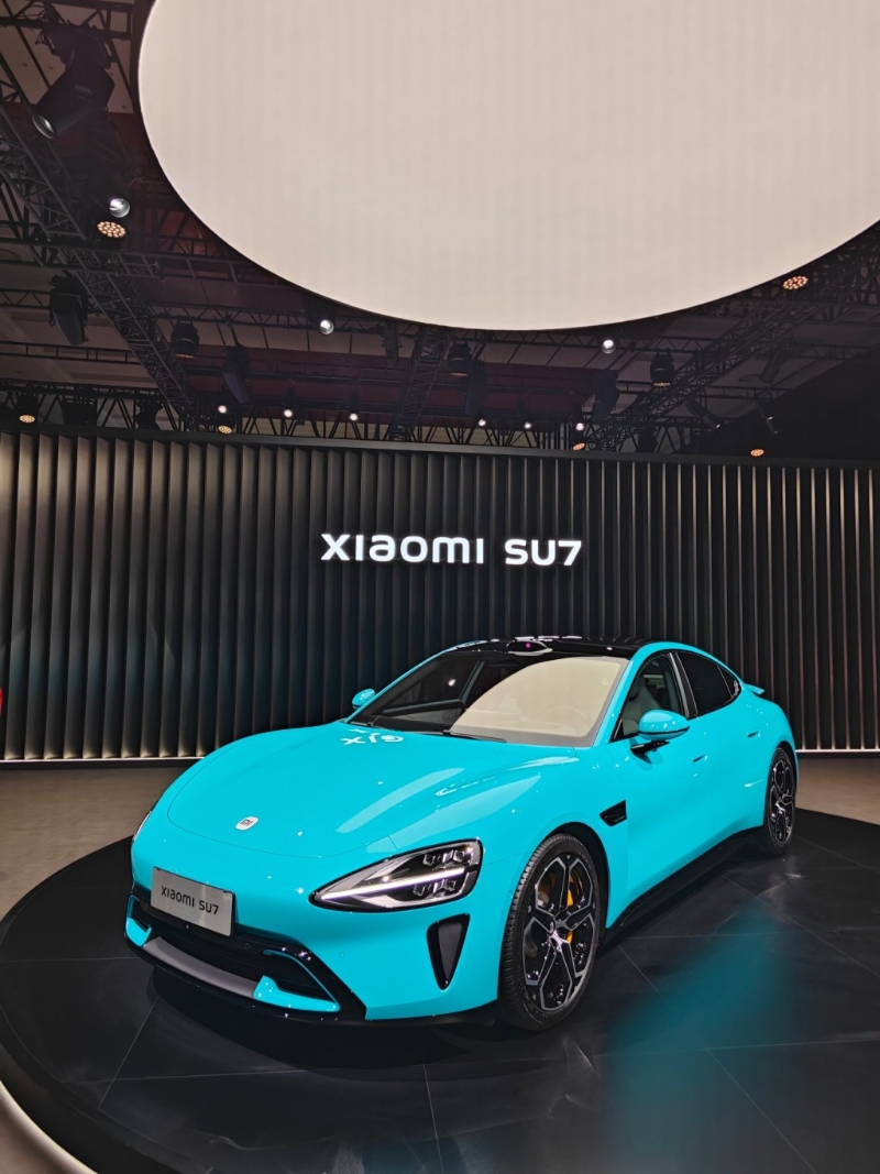 小米SU7三种配色