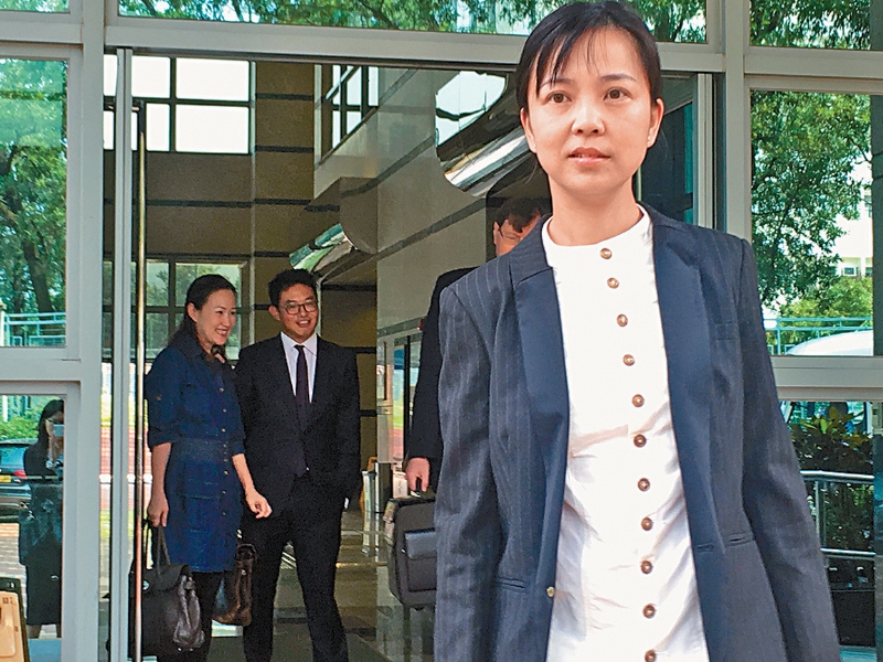 壹传媒前副社长陈沛敏。