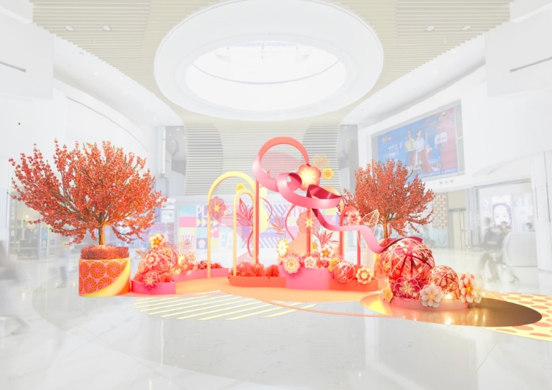 亲子好去处2024︳5大港铁商场龙年贺年打卡位:PopCorn“花漾龙门”(图片来源:港铁) 亲子好去处2024︳5大港铁商场龙年贺年打卡位:PopCorn“花漾龙门”(图片来源:港铁)
