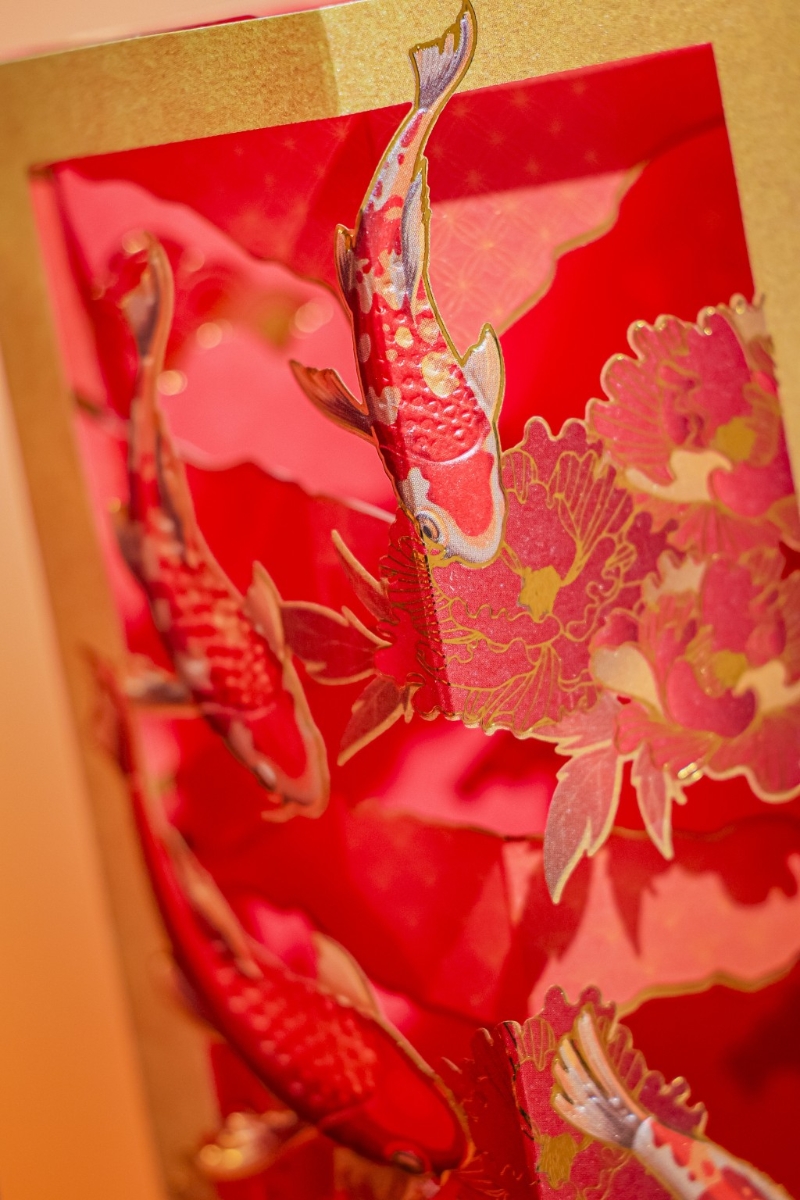 限定富贵有余利是封(图片来源:港铁) 限定富贵有余利是封(图片来源:港铁)