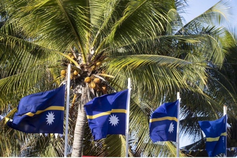 太平洋岛国瑙鲁宣布与台湾断交。 美联社