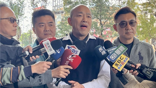 “立院”龙头之争,国民党推出韩国瑜、江启臣角逐正副院长,针对傅昆萁表态争取“国会”领袖,韩国瑜表示“不予置评”。 “立院”龙头之争,国民党推出韩国瑜、江启臣角逐正副院长,针对傅昆萁表态争取“国会”领袖,韩国瑜表示“不予置评”。