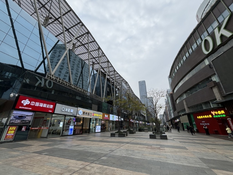 保利文化广场天桥。 吴艳玲摄 保利文化广场天桥。 吴艳玲摄